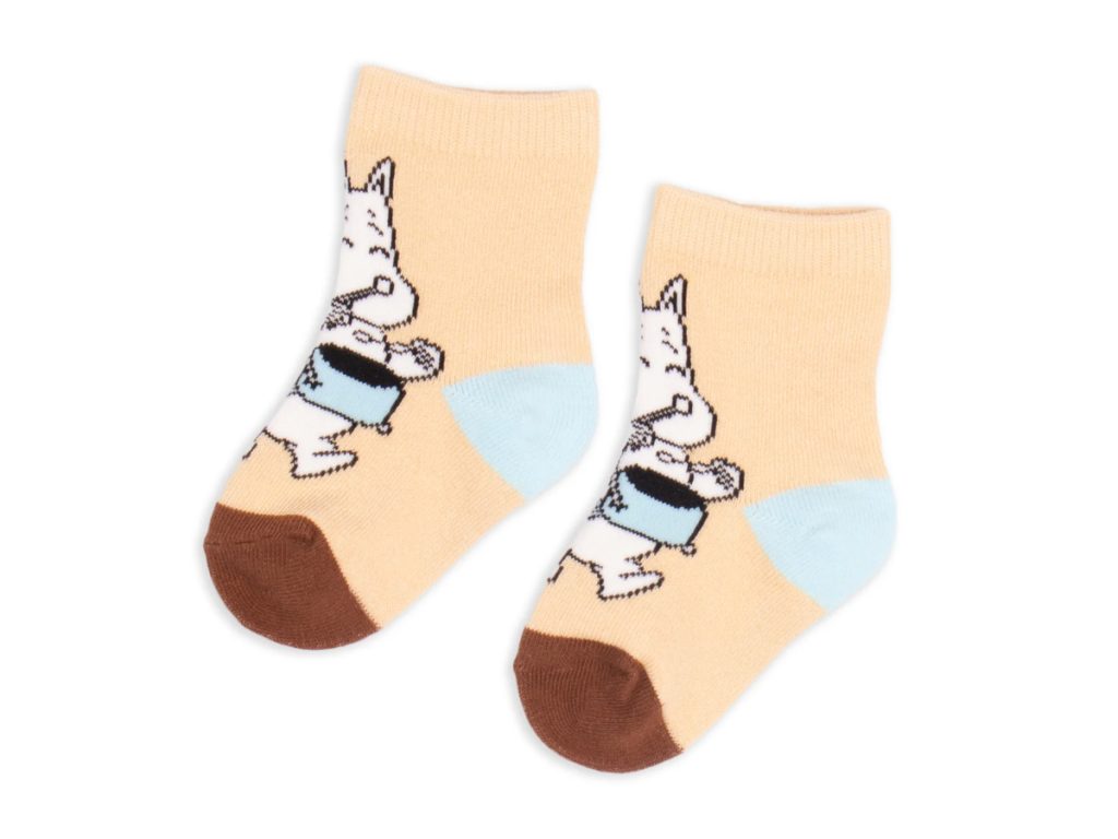 Moomin Barnasokkar Múmínsnáði Beige