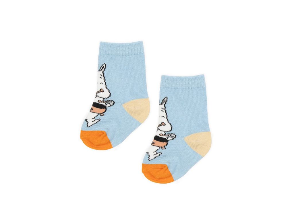 Moomin Ungbarnasokkar Múmínsnáði Turkís