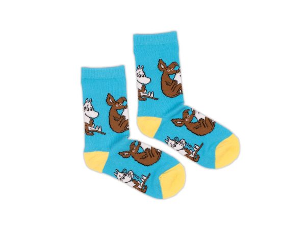 Moomin Barnasokkar Múmínsnáði og Snabbi Turkís