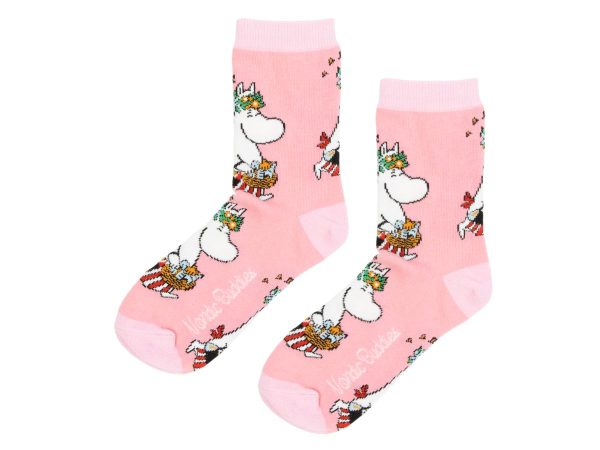 Múmínsokkar 36-42 Moominmamma Peach/Pink