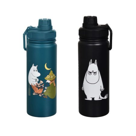 Nordicbuddies - Vatnsbrúsi Moomintroll Black