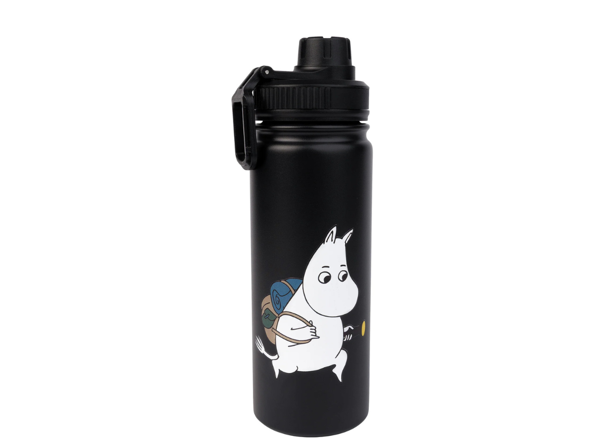 Nordicbuddies - Moomin Vatnsbrúsi Múmínsnáði Black - Image 2