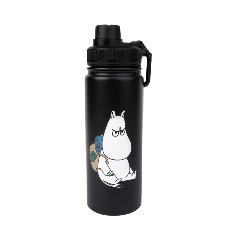 Nordicbuddies - Moomin Vatnsbrúsi Múmínsnáði Black