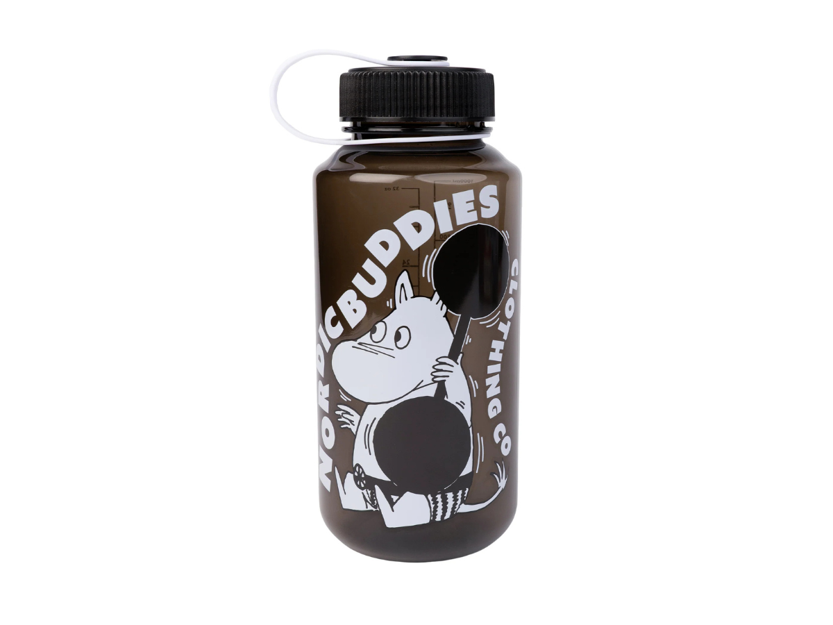 Nordicbuddies - Moomin Vatnsbrúsi Tritan Múmínsnáði Brown