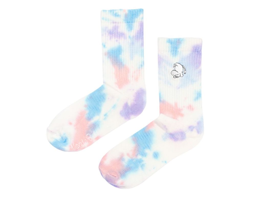 Múmínsokkar 36-42 Tiedye Troll Rainbow