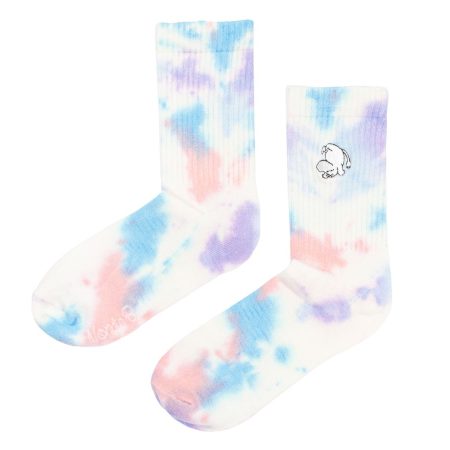 Múmínsokkar 36-42 Tiedye Troll Rainbow