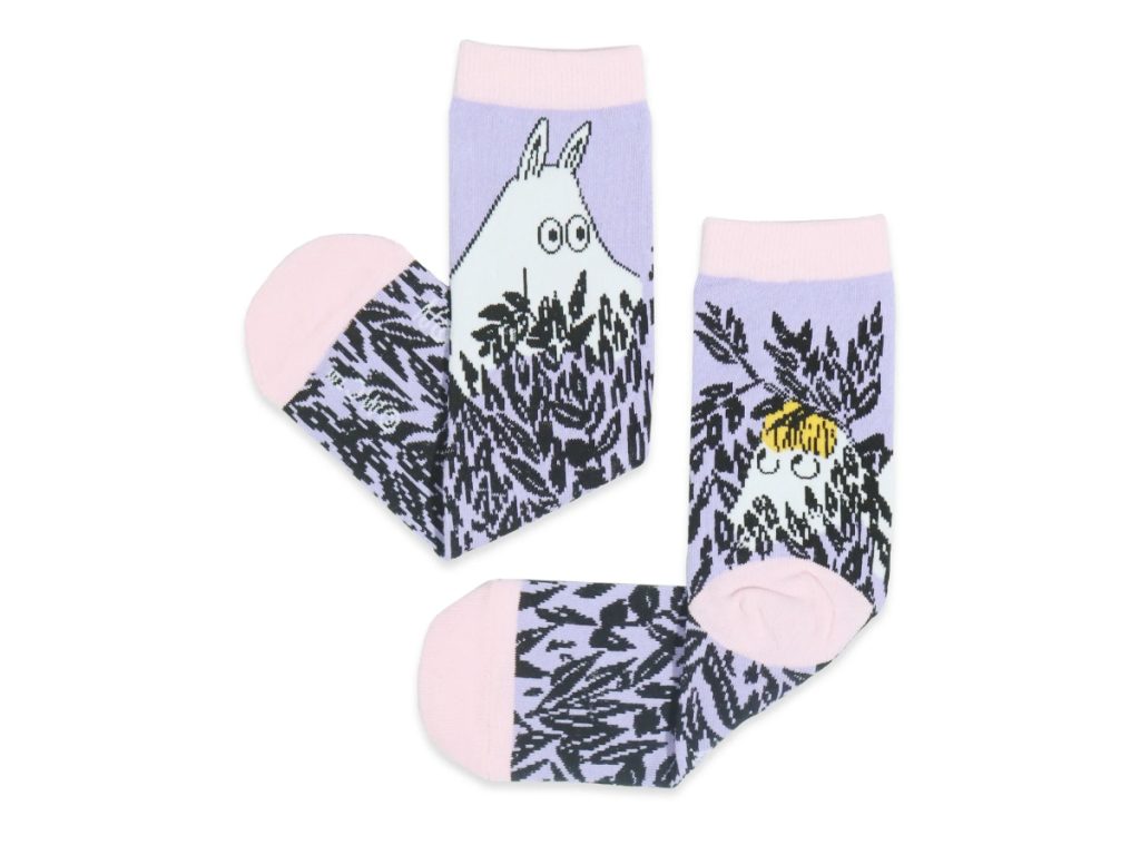 Múmínsokkar 36-42 Múmínsnáði Liliac/Pink