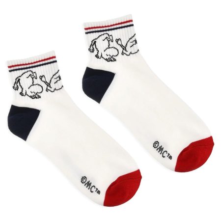 Ökklasokkar 40-45 Múmínsnáði Retro White