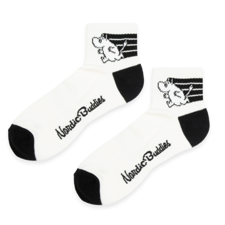 Ökklasokkar 40-45 Moomin Active White/Black