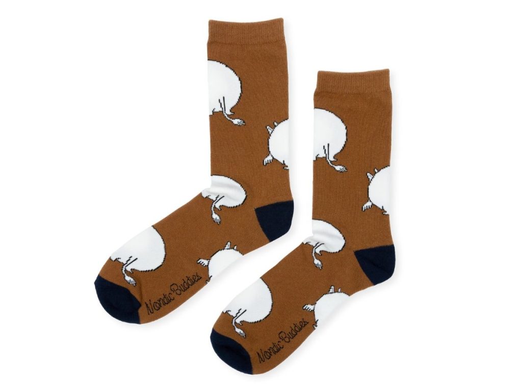 Múmínsokkar 40-45 Moomintroll Butt Brown