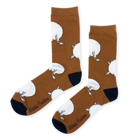 Múmínsokkar 40-45 Moomintroll Butt Brown
