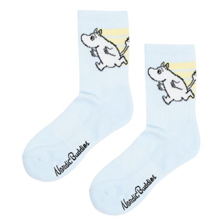 Múmínsokkar 40-45 Retro Troll Lightblue