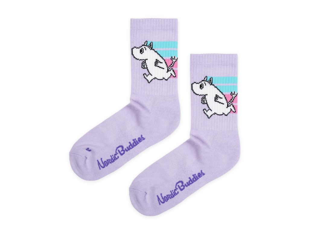 Múmínsokkar 36-42 Sport Múmínsnáði Purple
