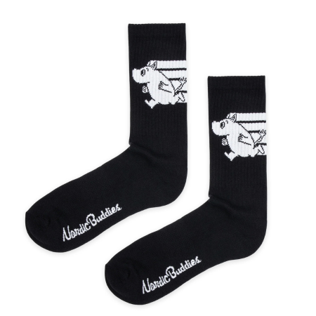 Múmínsokkar 36-42 Moomin Active Black/White