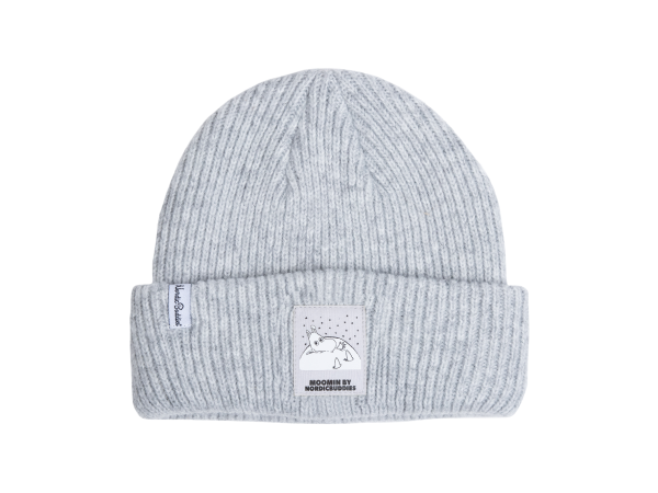 Nordicbuddies – Barnahúfa Moomintroll Grey