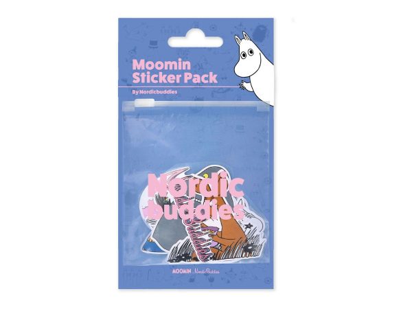 Nordicbuddies – Límmiðar 6stk Moomin In The Valley