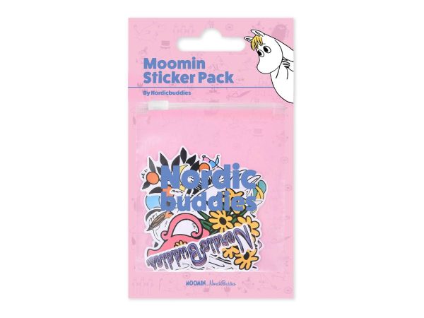 Nordicbuddies – Límmiðar 6stk Moomin Leisure