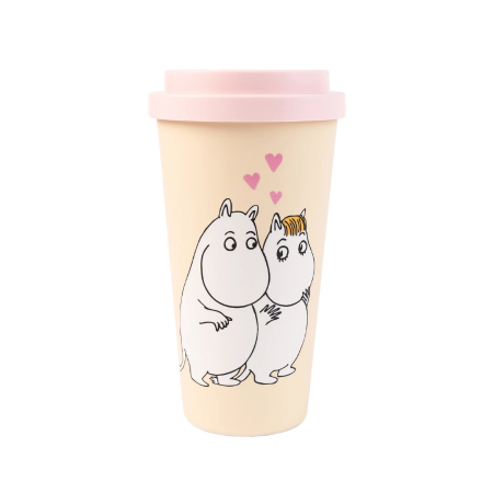 Nordicbuddies - Moomin Ferðamál Love Bege/Pink