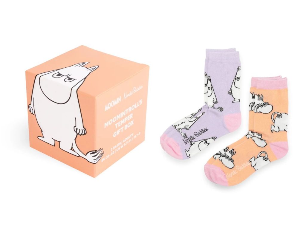 Moomin - Gjafabox Sokkar 36-42 2stk Múmínsnáði