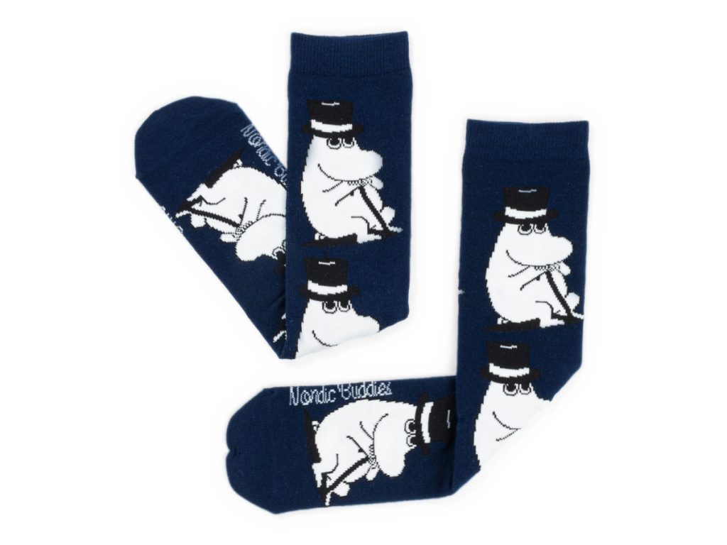 Múmínsokkar 40-45 Moominpabba Navy