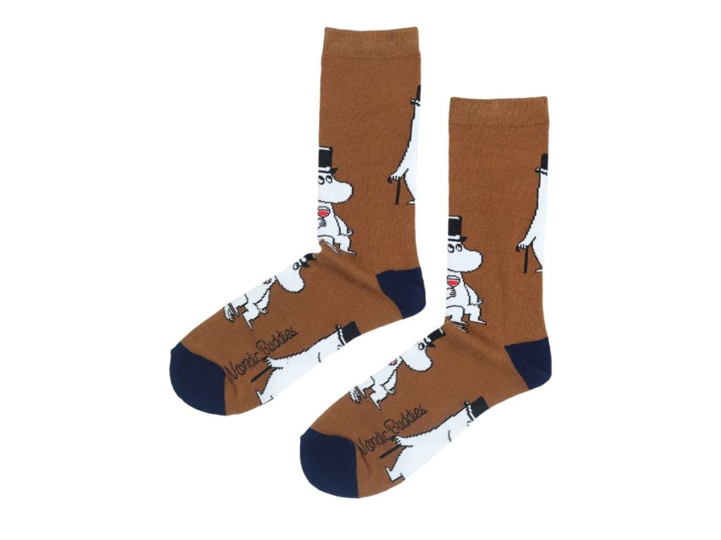 Múmínsokkar 40-45 Moominpappa Brown
