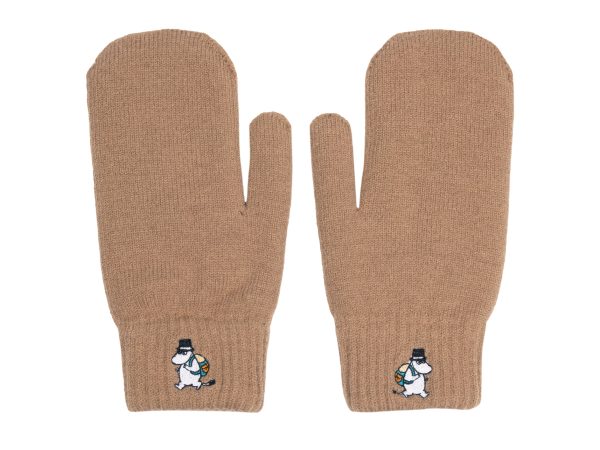 Nordicbuddies – Vettlingar Múmínpabbi Beige