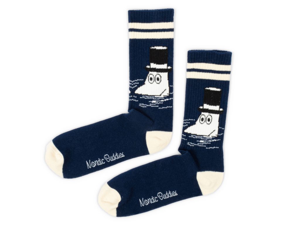Múmínsokkar 40-45 Retro Men Navy/Cream