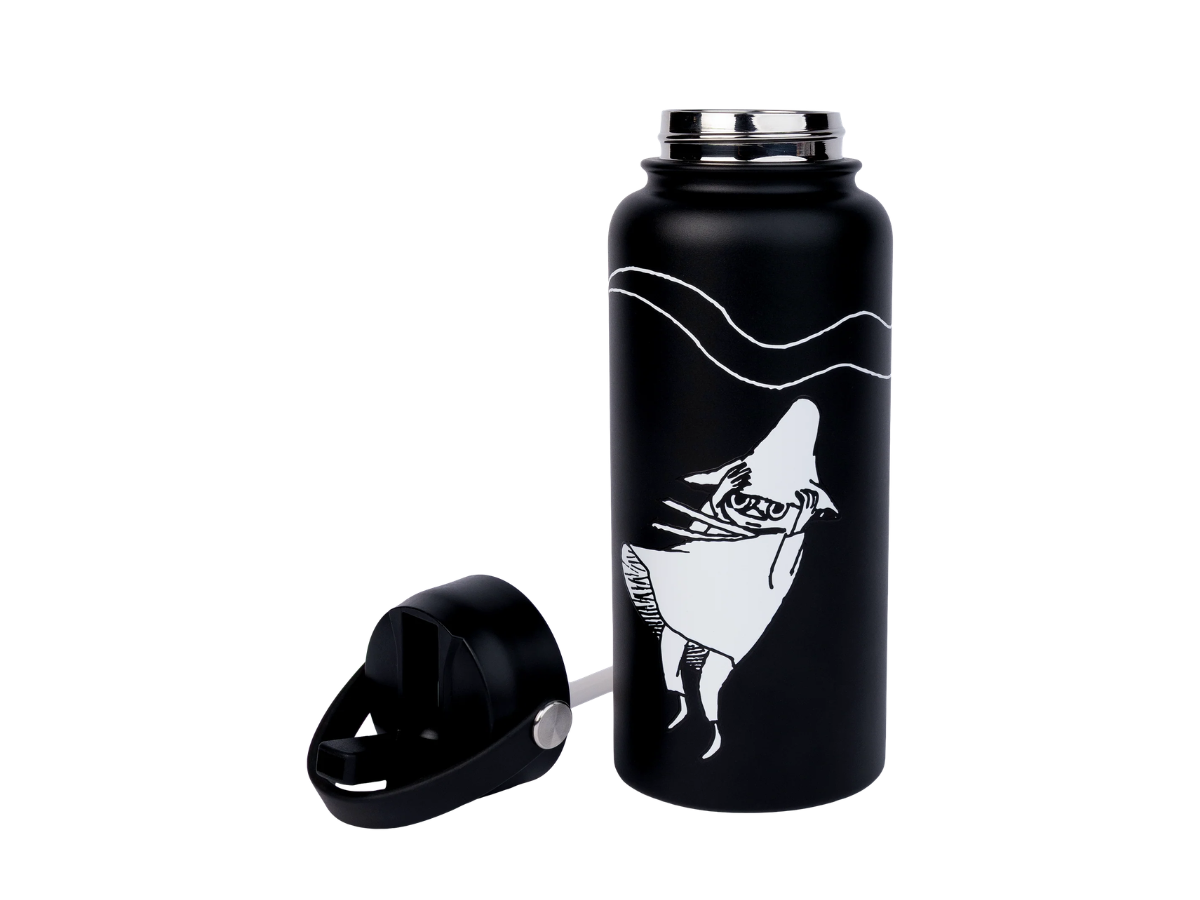 Moomin - Vatnsbrúsi m/Röri Stál Snufkin Black - Image 4