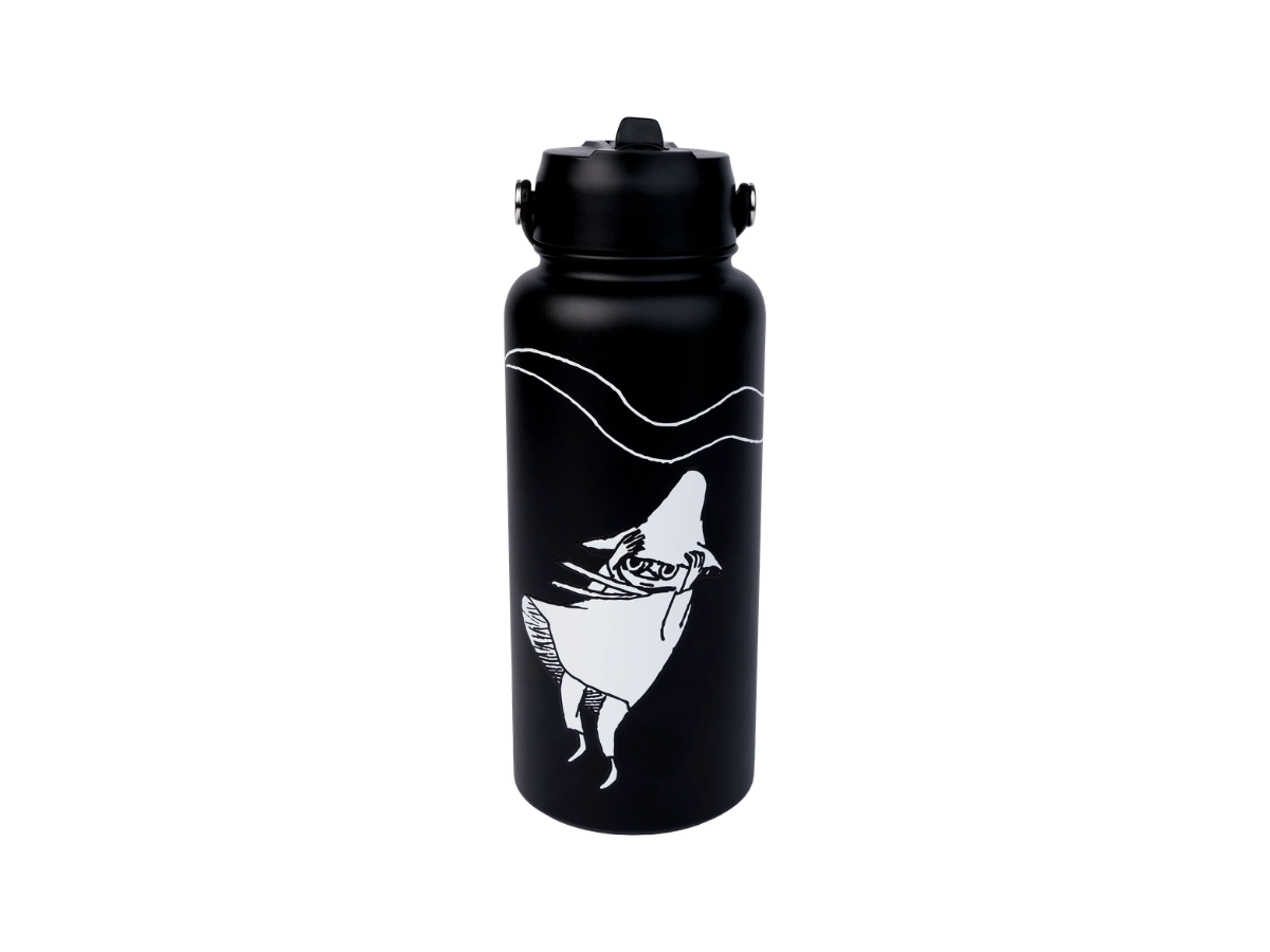 Moomin - Vatnsbrúsi m/Röri Stál Snufkin Black - Image 2