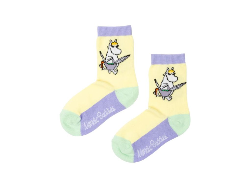 Moomin Barnasokkar 33-35 Snorkstelpa Yellow