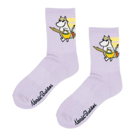 Múmínsokkar 36-42 Sport Snorkmaiden Light Purple