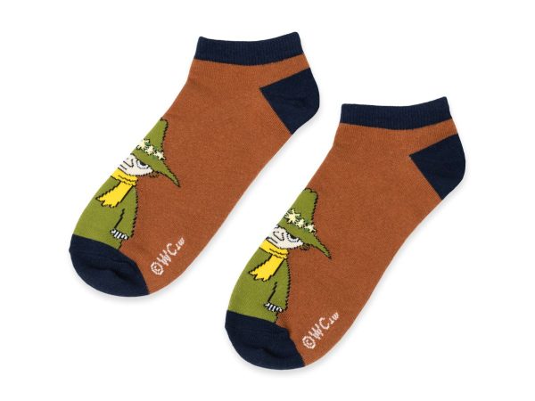 Ökklasokkar 40-45 Múmínsnáði Snufkin Brown