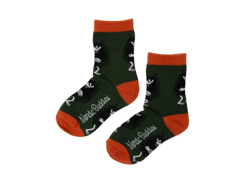 Moomin Barnasokkar Pjakkur Dark Green