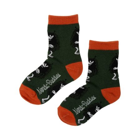 Moomin Barnasokkar Pjakkur Dark Green