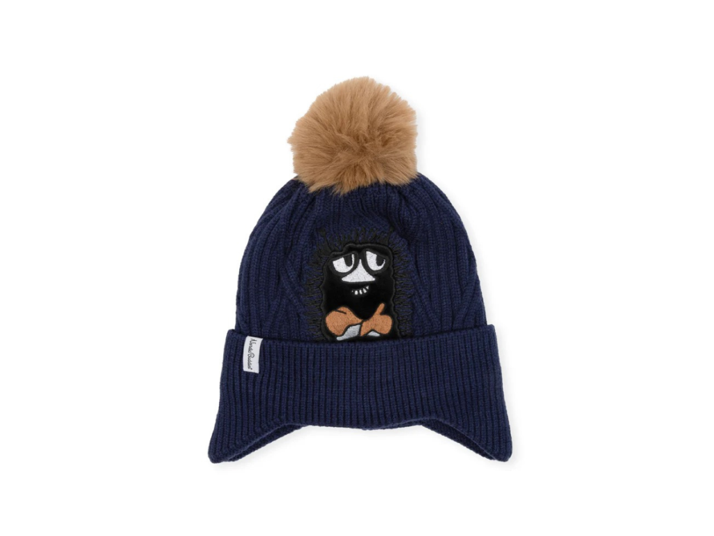 Nordicbuddies - Barnahúfa Stinky Navy/Brown