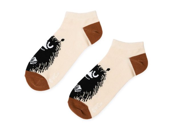 Ökklasokkar 40-45 Múmínsnáði Stinky Beige