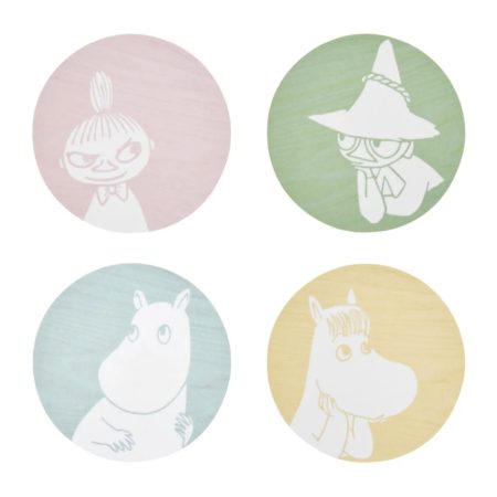 Moomin by Muurla - Glasamottur 4stk