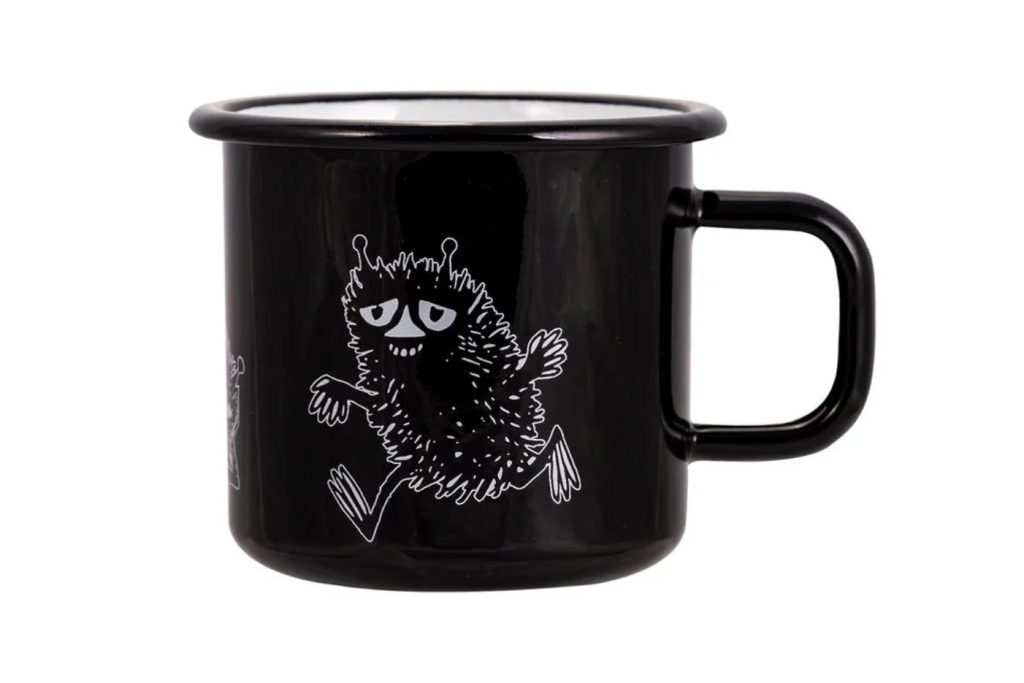 Svartur Moomin bolli.