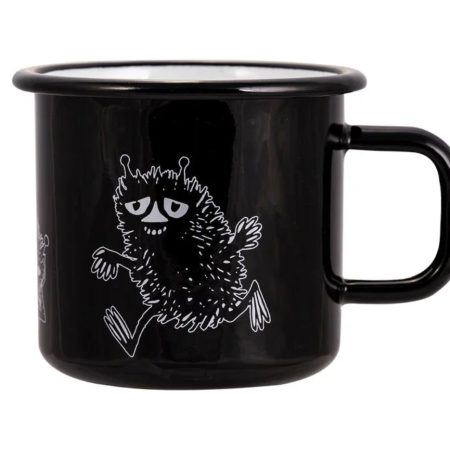Svartur Moomin bolli.