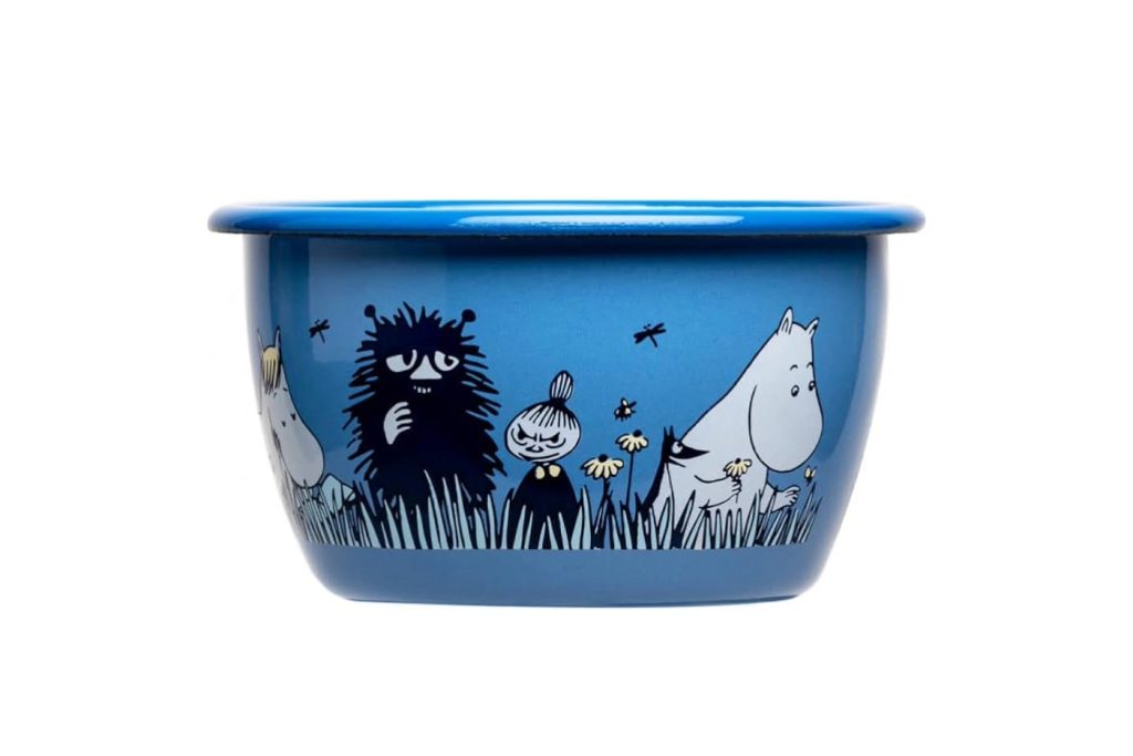 Moomin by Muurla - Skál 3dl Garden Friends Blue