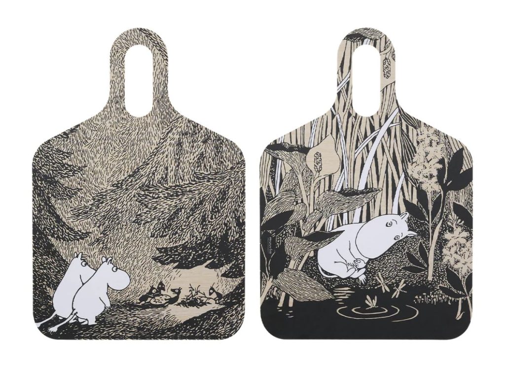 Moomin by Muurla - Skurðarbretti 30x44 cm The Pond