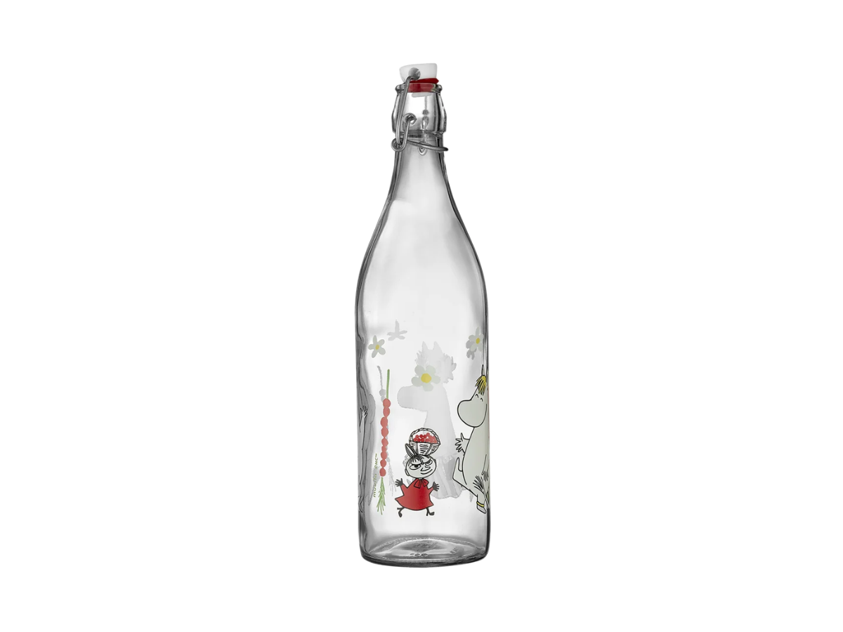 Moomin by Muurla - Glerflaska 1l Stawberries - Image 2