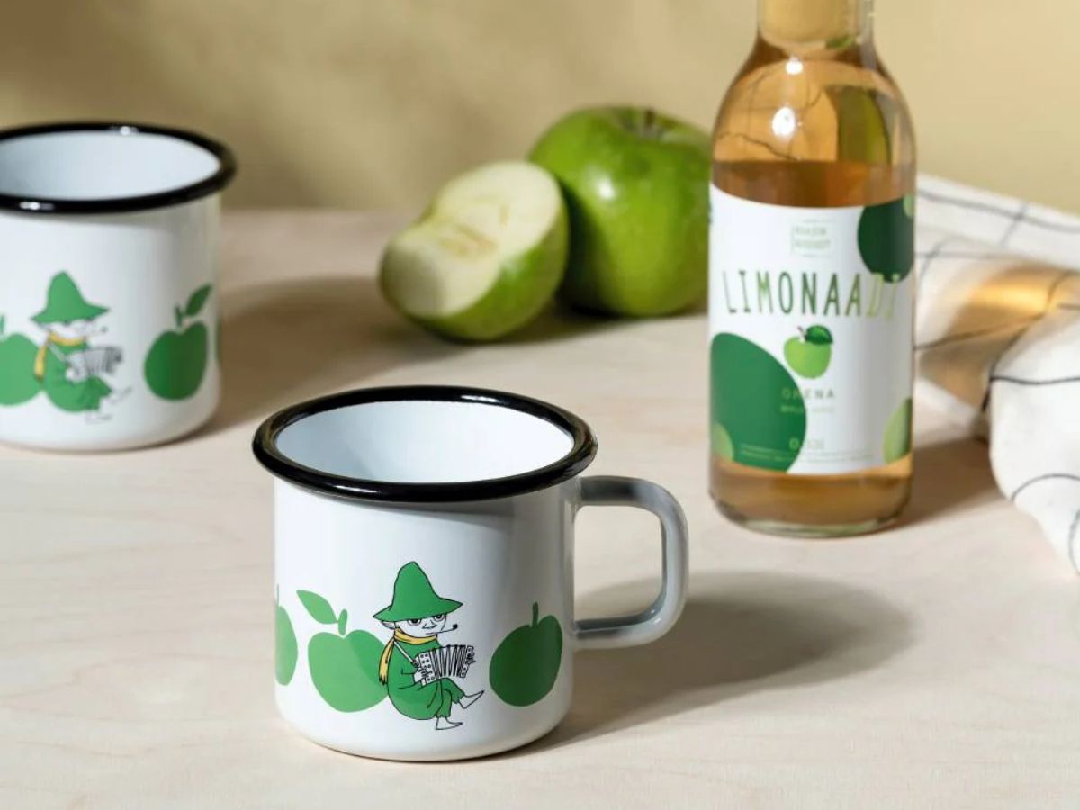 Moomin by Muurla - Bolli 3,7 dl Joyful Apples Green - Image 3
