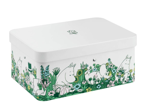 Moomin by Muurla – Tin Box 4 Hólfa Garden