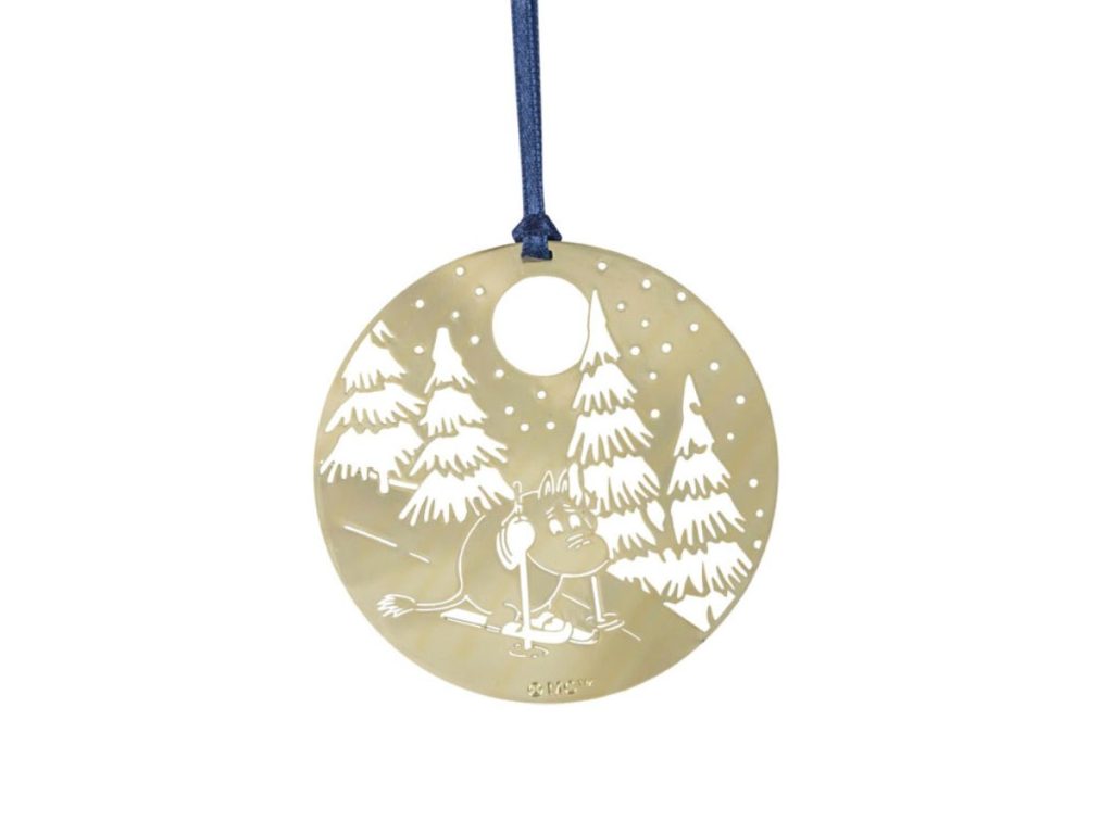 Pluto - Moomin Órói 8 cm Winter Gold