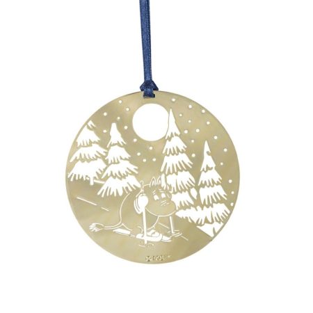 Pluto - Moomin Órói 8 cm Winter Gold