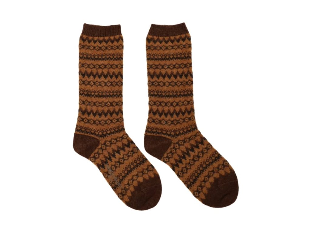 Farmers Market - Reykjahlíð Ullarsokkar Khaki
