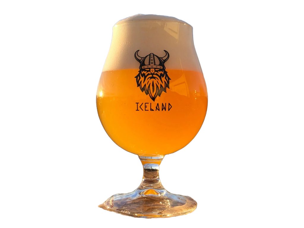 Bjórglas Viking Ísland
