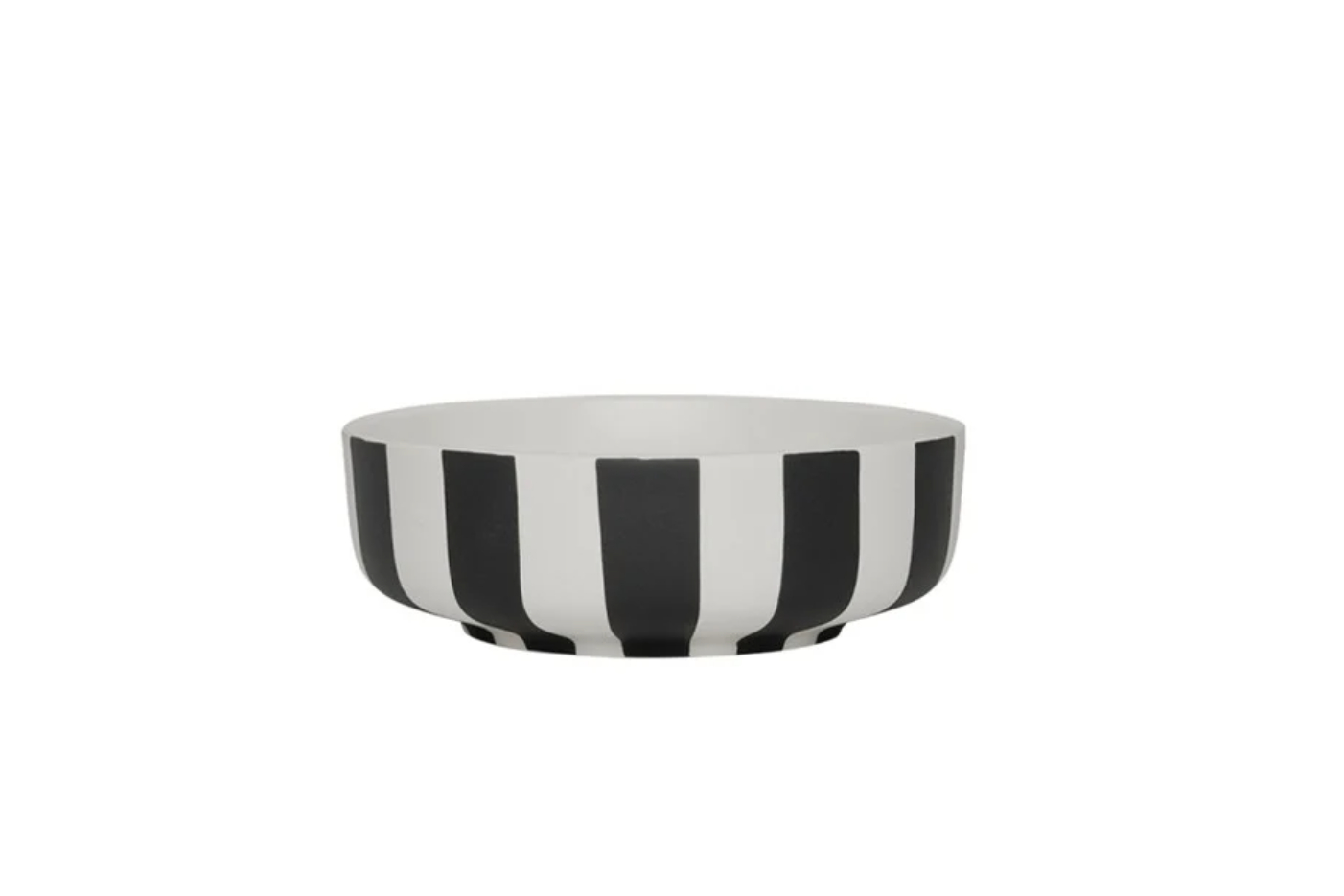 OYOY - Toppu Skál 13cm Black/White
