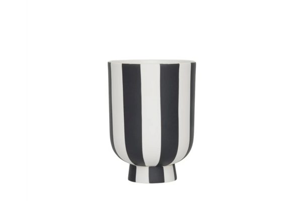 OYOY – Toppu Pottur/Skál Black/White